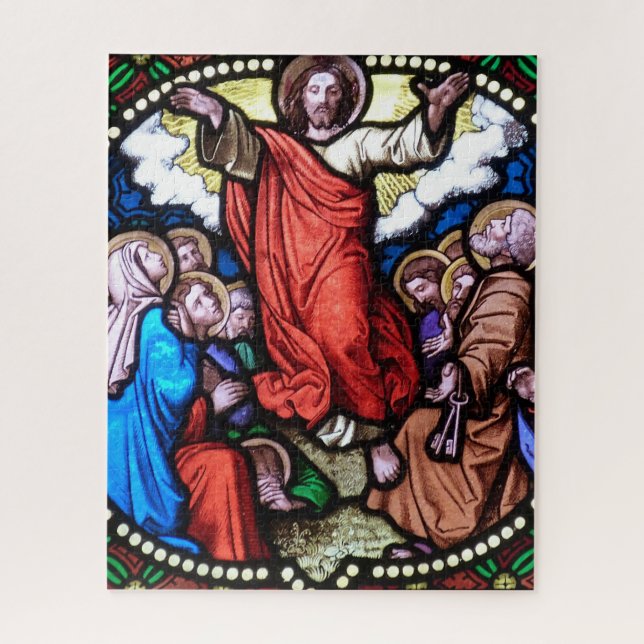 The Ascension Easter Jesus He Has Risen Jigsaw Puzzle (Vertical)
