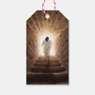 The Ascension – Jesus Walking Into the Light Gift Tags