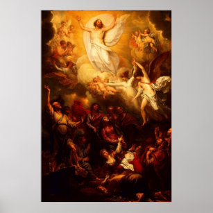 The Ascension of Christ Poster