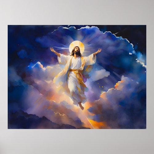 The Ascension Of Jesus Christ Poster