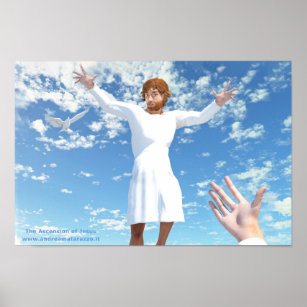 The Ascension of Jesus Poster