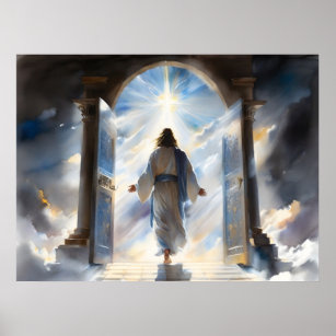 The Ascension Of Jesus Poster