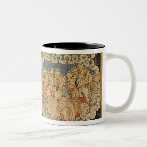 The Ascension of the Lamb Two_Tone Coffee Mug