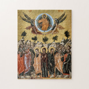 The Ascension Orthodox Christian Icon Jigsaw Puzzle