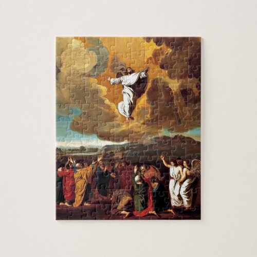 The Ascension _ Painting by John Singleton Copley Jigsaw Puzzle