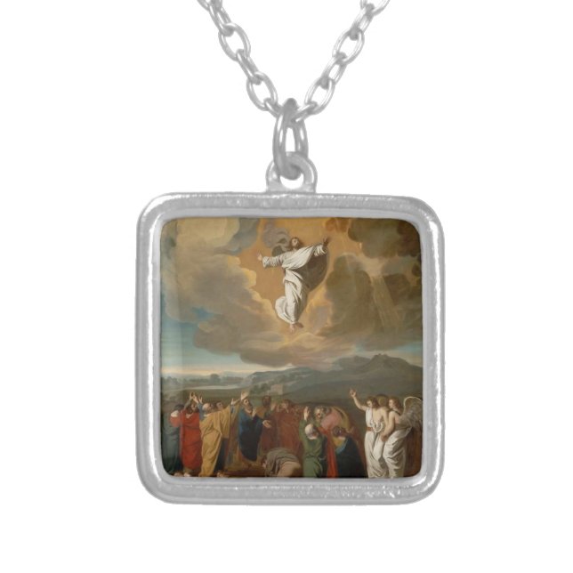 The Ascension Silver Plated Necklace (Front)