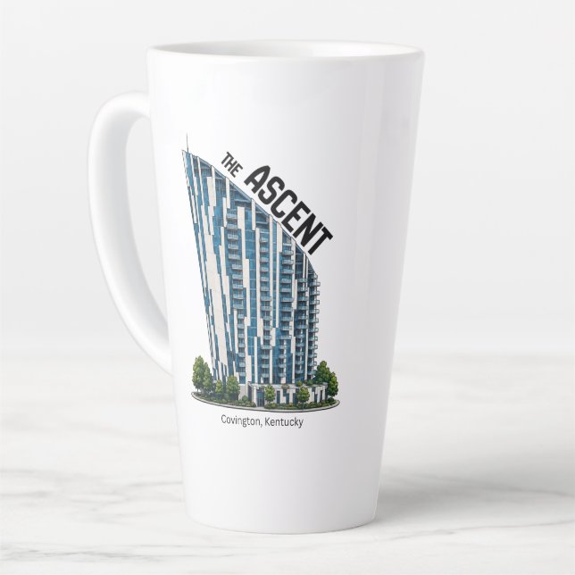 The Ascent Coffee Mug in Covington Kentucky (Left Angle)