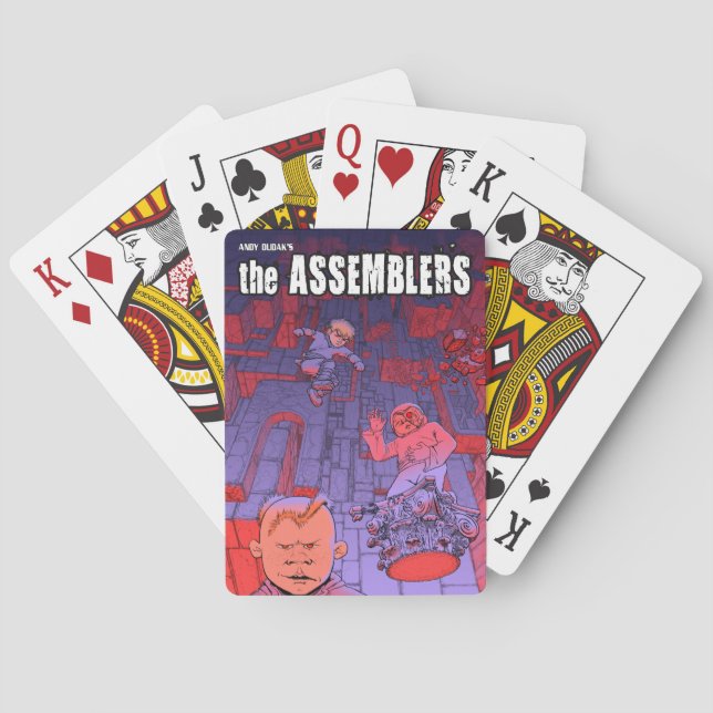 The Assemblers playing cards (Back)