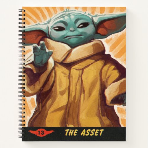 The Asset Color Halftone Graphic Notebook