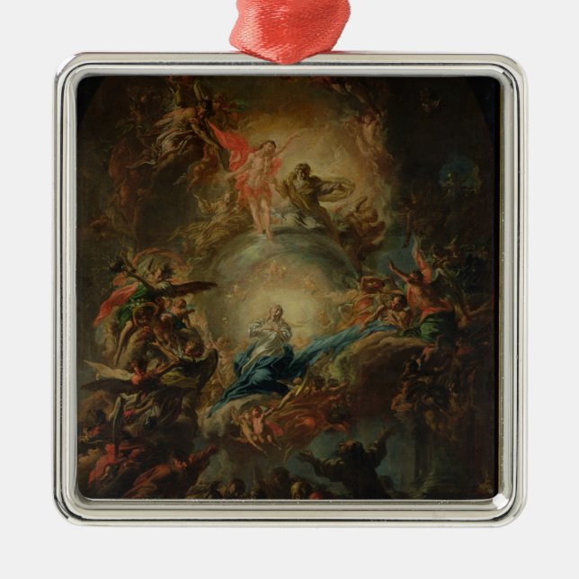 The Assumption, c.1695 Metal Ornament (Front)