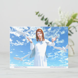 The Assumption of Mary into Heaven   Card