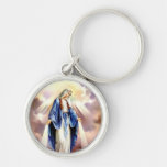 The Assumption Of Mary Keychain at Zazzle