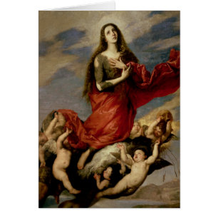The Assumption of Mary Magdalene, 1636 Cards