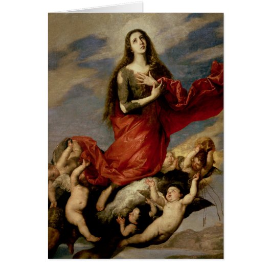 The Assumption of Mary Magdalene, 1636 Cards (Front)