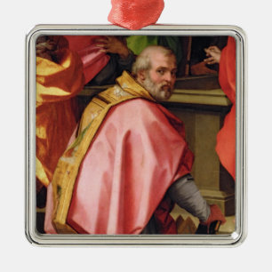 The Assumption of Mary Metal Ornament