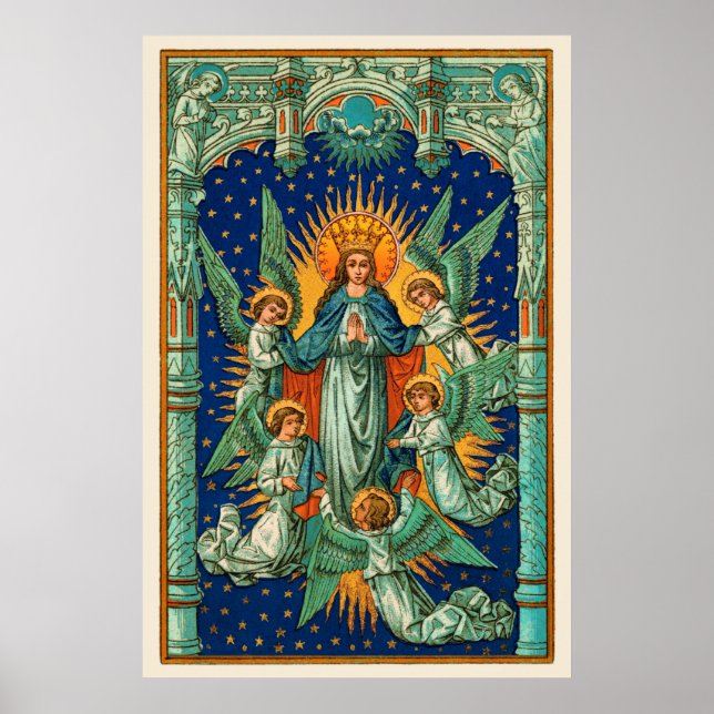 The Assumption of Mary Poster (Front)