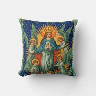 The Assumption of Mary Throw Pillow