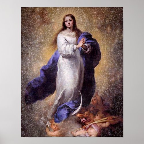 The Assumption of The Blessed Virgin Mary Poster