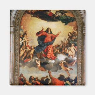 The Assumption of the Virgin, 1516-18 Magnet