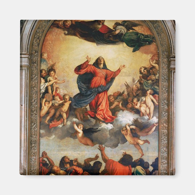 The Assumption of the Virgin, 1516-18 Magnet (Front)