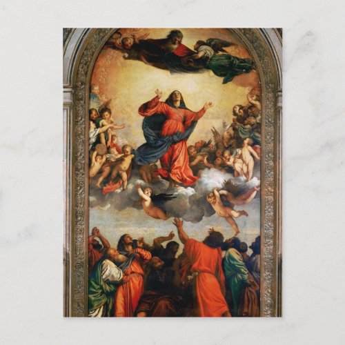 The Assumption of the Virgin 1516_18 Postcard