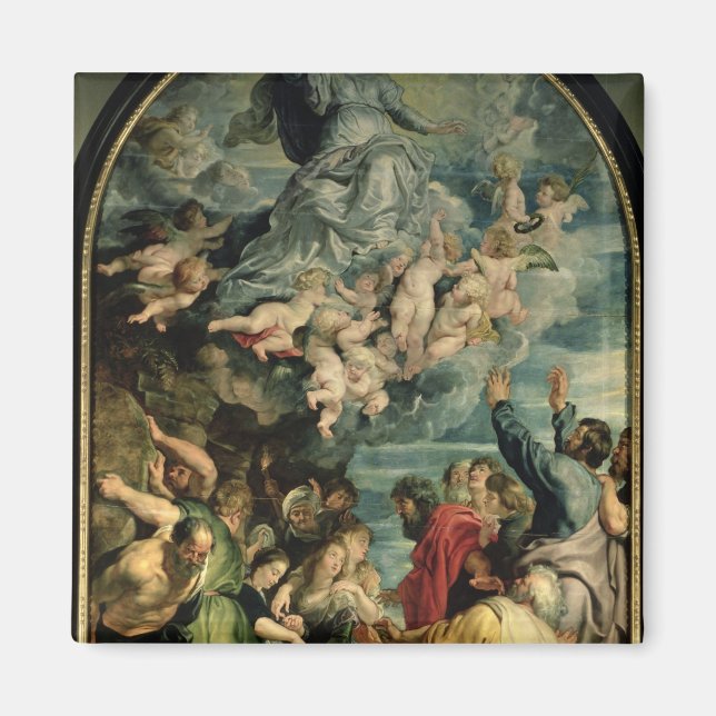 The Assumption of the Virgin Altarpiece, 1611/14 Magnet (Front)