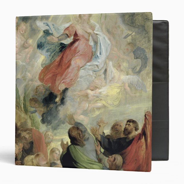 The Assumption of the Virgin Mary 3 Ring Binder (Front/Inside)