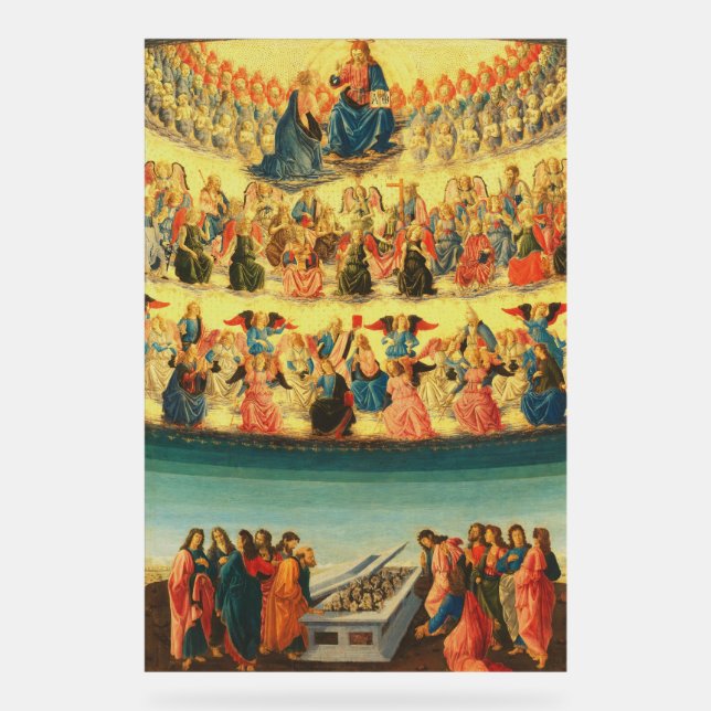 The Assumption of the Virgin Mary Acrylic Sign (Front)