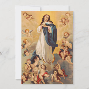 The Assumption of the Virgin Mary Invitation