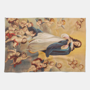 The Assumption of the Virgin Mary Kitchen Towel