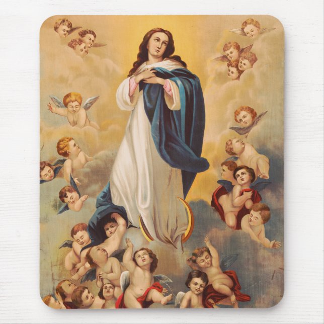 The Assumption of the Virgin Mary Mouse Pad (Front)