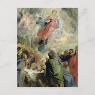 The Assumption of the Virgin Mary Postcard