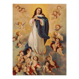 The Assumption of the Virgin Mary Poster