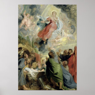 The Assumption of the Virgin Mary Poster