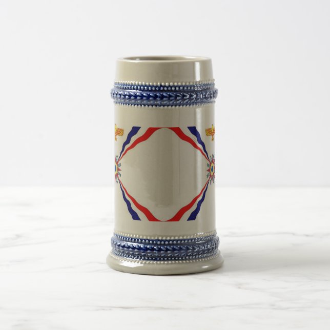The Assyrian Chaldean Syriac Store Beer Stein (Center)