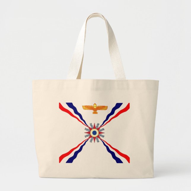 The Assyrian Chaldean Syriac Store Large Tote Bag (Front)