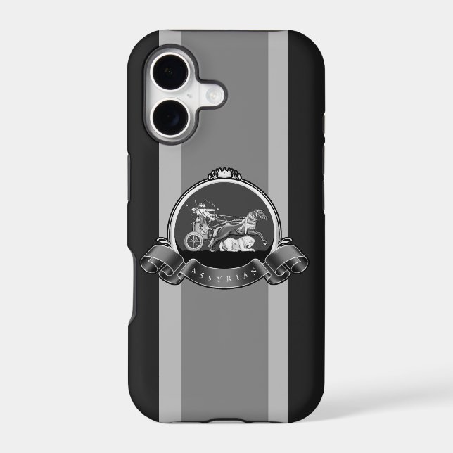 The Assyrian Warrior Iphone Case (Back)