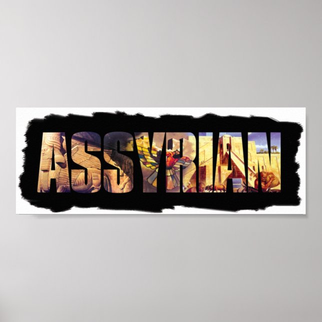 The Assyrian Word Poster (Front)