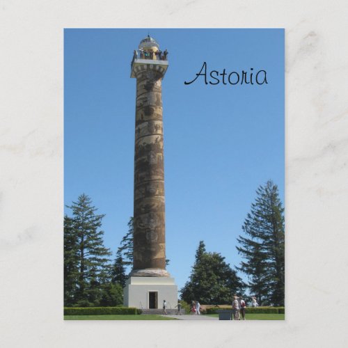 The Astoria Column Postcard