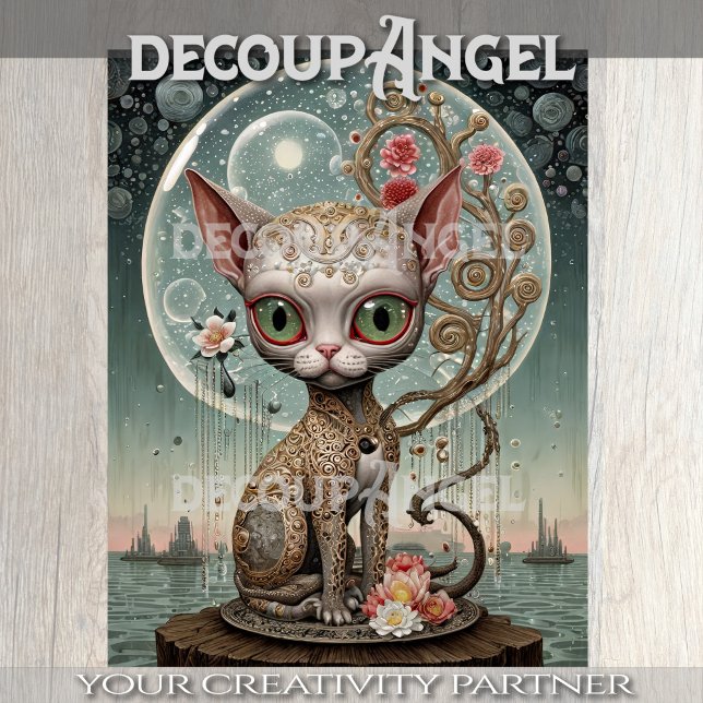 The Astral Muse Decoupage Tissue Paper (Creator Uploaded)