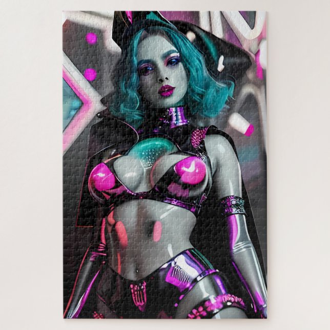 The Astro-Witch of Ceti-Alpha 4 Jigsaw Puzzle (Vertical)