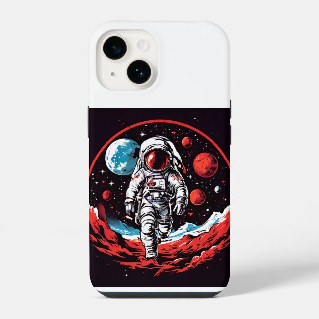 the astronaut iphone case (Back)