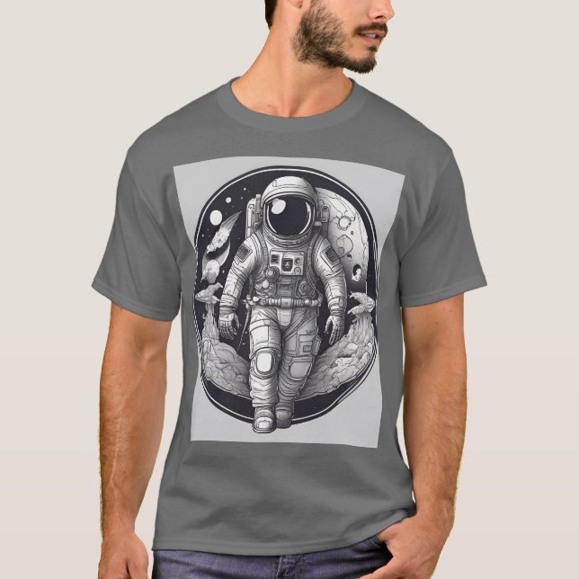 the astronaut T-Shirt (Front)