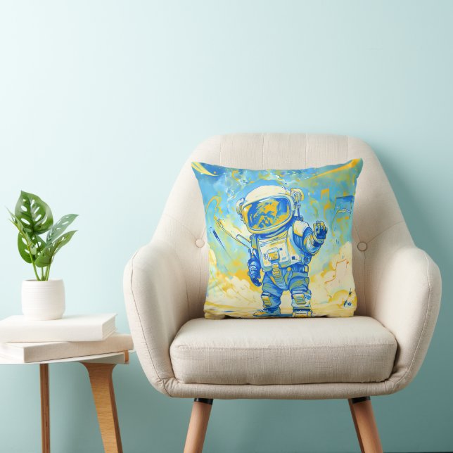 the astronaut throw pillow (Chair)