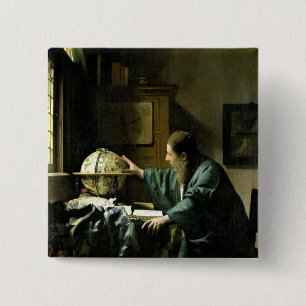 The Astronomer, 1668 Button
