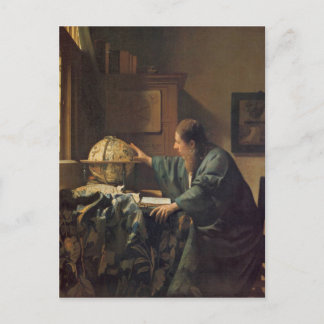 The Astronomer by Johannes Vermeer Postcard