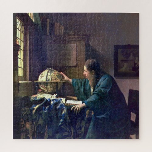 The Astronomer  Johannes Vermeer  Jigsaw Puzzle