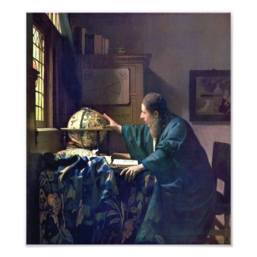 The Astronomer  Johannes Vermeer  Photo Print