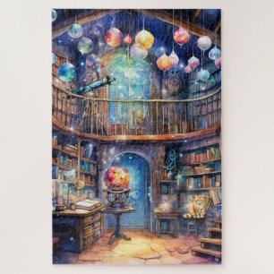 The Astronomer's Library Jigsaw Puzzle