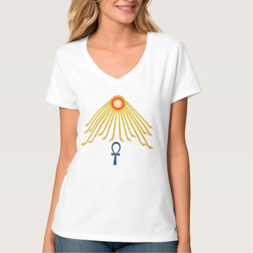 The Aten _ Egyptian Deity T_Shirt